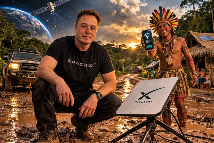 Starlink prepara internet via satélite para celulares no Brasil e pode mudar o mercado de telecomunicações